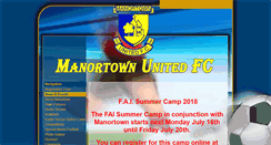 Desktop Screenshot of manortownunited.com